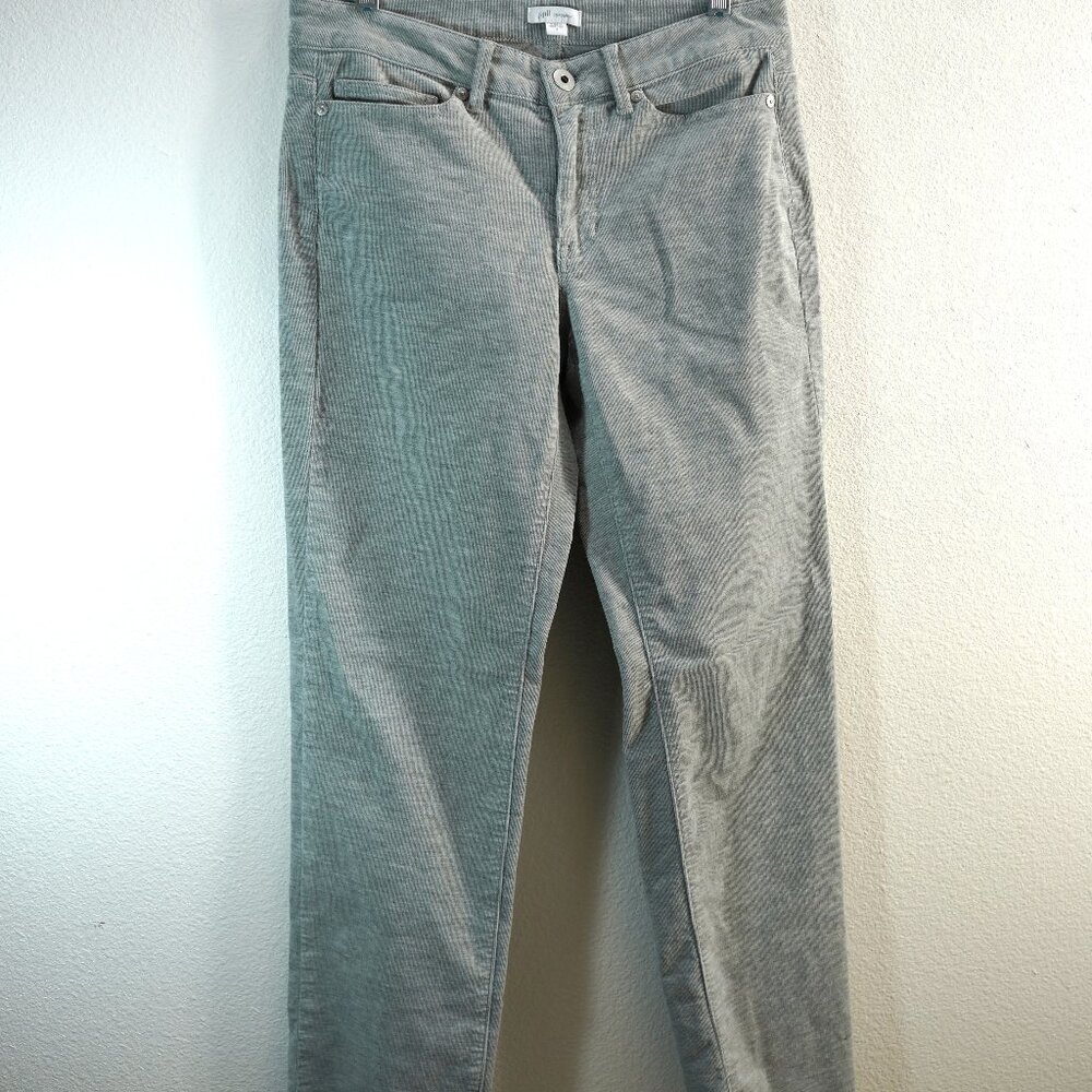 J. Jill gray stretch corduroy pants size 4